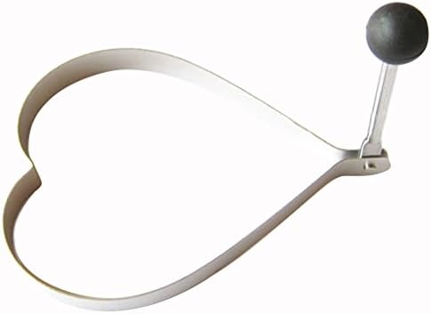Stainless Steel Egg Frying Mould Ring Breakfast Pancake Mold Frame (Heart)