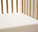 Dudu N Girlie Cot Bed Cotton Jersey Fitted Sheets,70x140cm (Pack of 2, Cream)