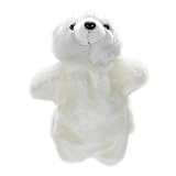 Nette Eisbär Handpuppe Baby Kinder Entwicklungs weichen...