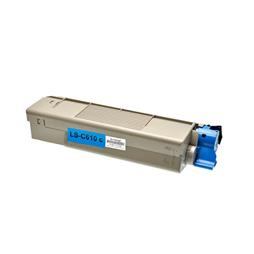 Logic-Seek Toner für Oki C610 44315307, 8000 Seiten, cyan
