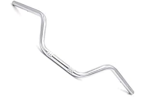 NEWLAND2019 7/8"22mm Motorcycle Handlebar Drag Straight Bar For Honda Kawasaki Chopper Bobber Cruiser Custom CG Vintage Retro GN (Chrome)