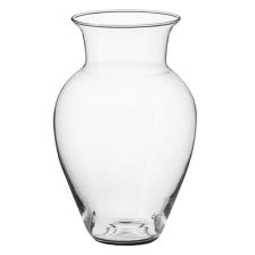 Vase Glasvase Klarglas Blumenvase Kristallglas Höhe 25 cm Oberstdorfer Glashütte
