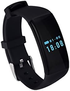 Fitness tracker watch with heart rate monitor, Sport Activity Monitor, Step Counter &amp; Sleep Montior Bluetooth Smart Bracelet for IOS &amp; Android Phone