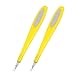 Yellow Handle Nail Cuticle Trimmer Remover Removal Tool 2 Pcs