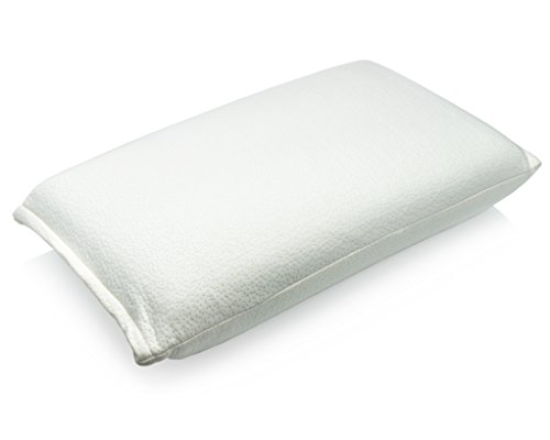 Luxuriöses Kopfkissen mit Gel Viscoschaum (Memory Foam) von MemorySoft – Kaltschaum Nackenstützkissen (schlafkissen) mit Belüftungslöchern und Bambusüberzug - 5