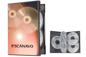 Dragon Trading - Custodia Scanavo per 7 dischi, 22 mm, colore: Nero