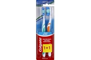 COLGATE Ręczne szczoteczki do zębów triple action bianco splendente e anti macchie confezione da 2 spazzolini
