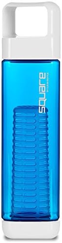 Clean Bottle Plastic Square Infuser Water Bottle