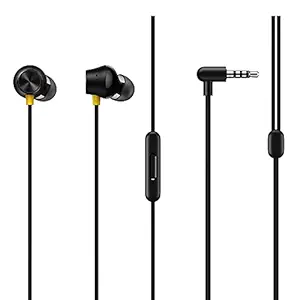 realme Buds 2 Neo in-Ear Wired Earphones with HD Mic for Android Smartphones (Black)