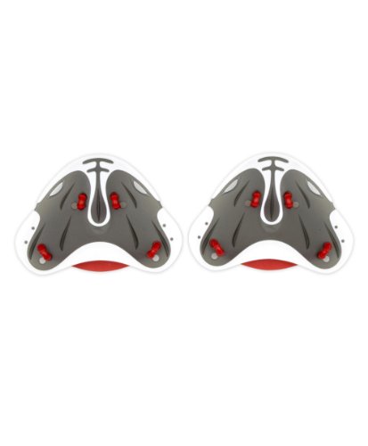 Speedo Unisex Finger Paddle Biofuse, red/grey, one size, 8-731570004 - 4