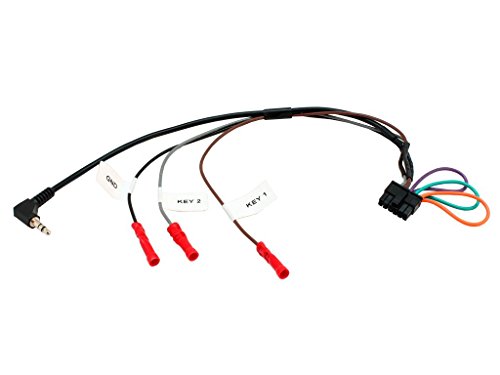 Cable lead universel pour autoradio du commerce et interface commande au volant