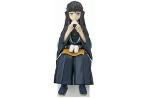 Skynomad Anime Demon Slayer Sitting - Kamado Tanjirou Nezuko Inosuke Zenitsu Rengoku - Model Collection for Demon Slayer Kimetsu No Yaiba Anime Fans (Muichiro Tokito)