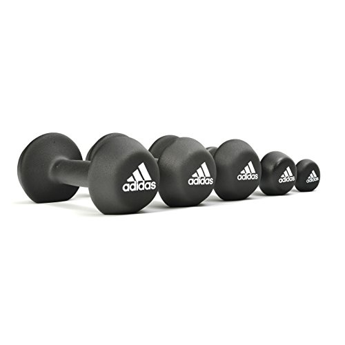 adidas Neopren-Hanteln, Schwarz - 3