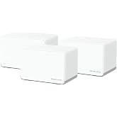 Mercusys Halo H70X 3-pack, AX1800 Mbps Whole House Mesh Wi-Fi 6 System
