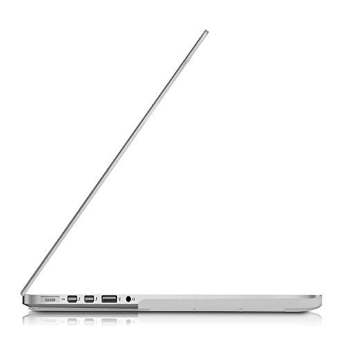 kwmobile Hardcase Laptop Hülle für Apple MacBook Pro Retina 13″ (ab Ende 2012) – Matt Transparent dünne gummierte Schutzhülle Cover Case Tasche - 8