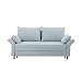 Produktbild Beliani Schlafsofa Polsterbezug hellblau Exeter