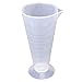 Produktbild Pixnor Messbecher Premium-Qualität 250ml klar weiß Küche Arbeit Kunststoff Messung Becherglas Messbecher