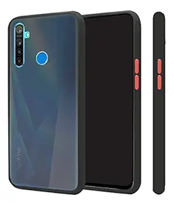 FlyCase Case Cover Soft Silicon with Camera Protection Case for Realme Narzo 10 (Black)