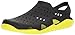 Produktbild crocs Schwarz/Tennis Ball Grün Swiftwater Wave Größe 47/48 Zehentrenners