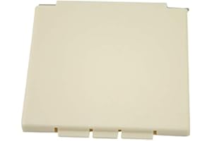 PRO-STYLING Tapa de repuesto para enchufe exterior CEE, enchufe empotrable para caravana, caravana, beige, cuadrado