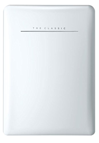 Preisvergleich Produktbild BI-KITCHEN COOL080 WS RETRO-KÜHLSCHRANK