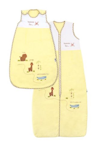 Slumbersac Baby Sleeping Bag (0 - 6 Months, 1 Tog, Sunshine Zoo)