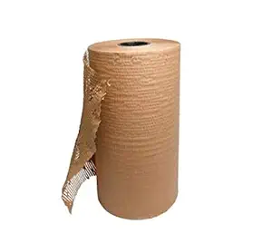 Cosmic Showers Green Wrap Eco-Friendly Expandable Paper Wrap - Replacement for Bubble Wrap - Pack of 1, 380 mm x 100 Meters (Upto 130 Meters Expandable)