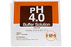 Solución de calibración en sobre HM Digital pH 4.0 20ml (PH-P4)