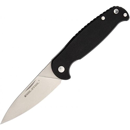 Preisvergleich Produktbild REAL STEEL H6 Kostenlose Linerlock Black G10