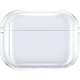 Airpods Pro 3. Nesil ile Uyumlu Şeffaf Cyrstal Clear Ultra Berrak Kılıf (Airpods Pro 3.Nesil)