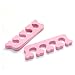 Tinksky Toe Separators Straightener Soft Sponge Foam Nail Finger Toe Separators Nail Art Pedicure Manicure Tools - 100pcs (Random Color)
