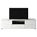 Produktbild Unbekannt Lowboard Hilton - Weiß Hochglanz - 160x44 cm