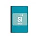 Produktbild beatChong SI Silicon Chemical Element Wissenschaft Pass-Halter Travel Wallet Abdeckungs-Fall Karten-Geldbeutel