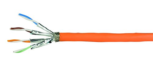 LogiLink LAN Installationskabel Cat.7A S/FTP, 4x2xAWG23, 1000 MHz PrimeLine LSZH orange, 200m, Simplex
