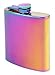 Produktbild M&M MM Rainbow Spectrum-6oz Flask/Flachmann, Chrom, Silber, 10 x 5 x 2 cm