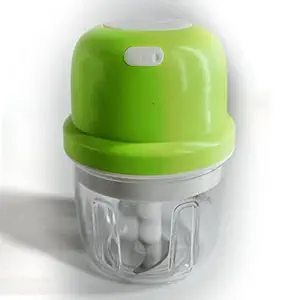 A TO Z MART Portable USB Rechargeable Electric Fruit Vegetable Onion Garlic Chopper | Vegetable/Fruit Grater