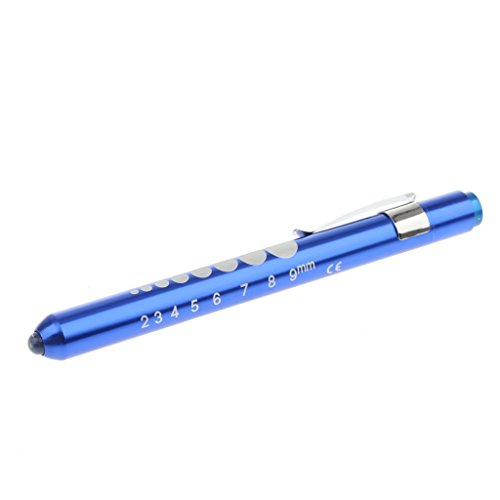 Tragbare Mini-Stift Licht LED-Taschenlampe Tasche Medizinische Taschenlampe - Hellblau