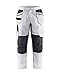Produktbild BLÅKLÄDER Blakläder 10961330 Malerhose mit Stretch, Farbe:Weiss/grau, Größe:156 (114)
