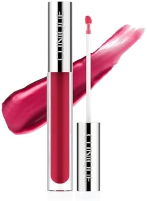 Clinique Pop Plush Creamy Lip Gloss lucidalabbra cremoso, con acido ialuronico e burri di aloe, avocado e karité | Idratante e luminoso, 3.4 ml