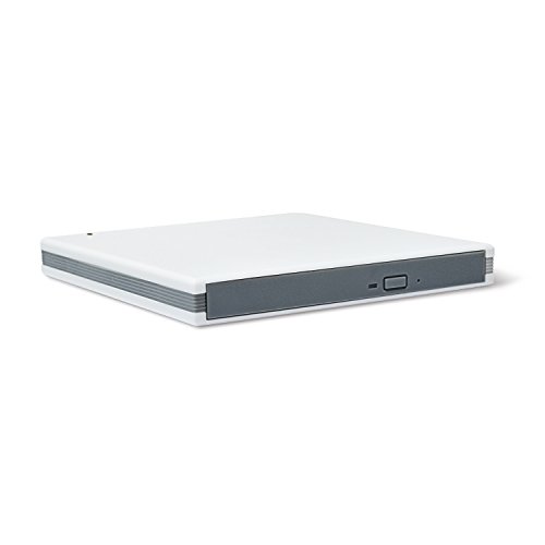 Firstcom USB 3.0 Gehäuse/Case für Slim 12,7 mm SATA Blu-Ray/DVD/CD Laufwerke (weiß-grau)