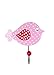 Pink Bird Single Door Hook Coat Hook Wall Hook for Girls Nursery or Bedroom