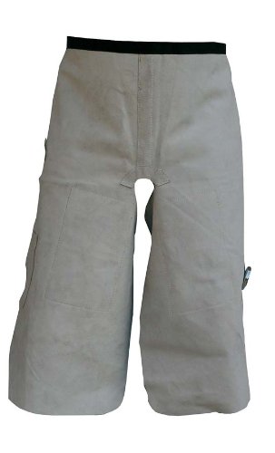 Preisvergleich Produktbild Amesbichler Hufbeschlag-Schmiedeschürze mit Lammfellimitat unterlegt+Magent für Hufnägel grau / Beschlagschürze / Hufschmied Schürze