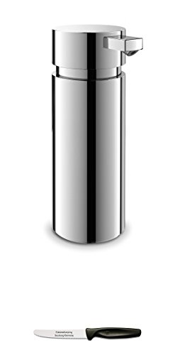 Preisvergleich Produktbild Zack SCALA Lotionspender poliert, 200 ml + Edelstahlstyling Universalmesser im Set