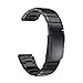 Produktbild Liqiqi Garmin Fenix 5S Plus Gurt Ersatz Edelstahl Armband Handgelenk Gurt Garmin Fenix 5S Plus Smarth Armbanduhr, Schwarz, 38 mm