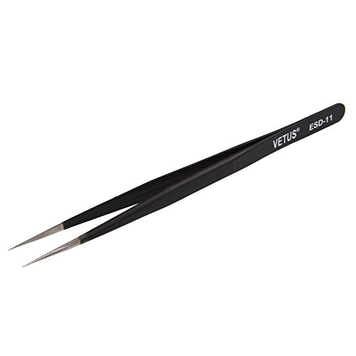 Beauty7 Safe Anti-static Tweezers Maintenance Repair Nippers Forceps Tool Kits