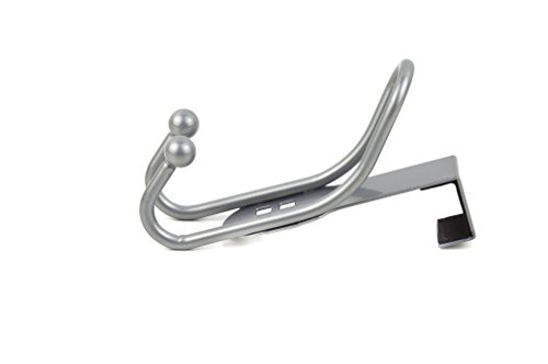 4er Set Türhaken Türgarderobenhaken Kleiderhaken Badezimmerhaken Metall - 2