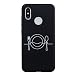 Produktbild Everainy Xiaomi Mi 8 Hülle Silikon Bumper Gummi Kreativ Cover Hüllen für Xiaomi Mi 8 Handyhülle Einfach Stoßfest TPU Stoßstange Schwarz Schutzhülle (Geschirr)