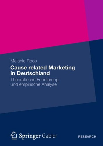 Cause Related Marketing in Deutschland: Theoretische Fundierung und Empirische Analyse