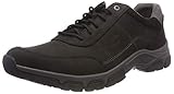 Pflegeleicht camel active Herren Impact 11 Sneaker, Schwarz (Black/Dk.Grey 1), 45 EU
