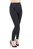 Pantaloncito largo (leggings polaina) anti-celulítico. - Negro tamaño L